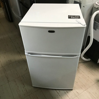 JH00566 冷蔵庫 2ドア フィフティ2017年製 91Lの画像