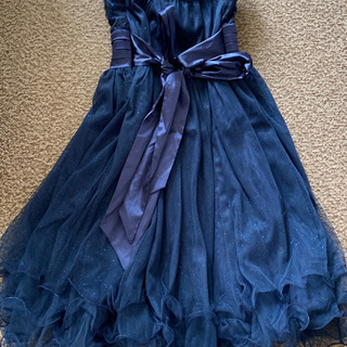 ネイビードレス　結婚式　二次会　成人式　パーティーの画像