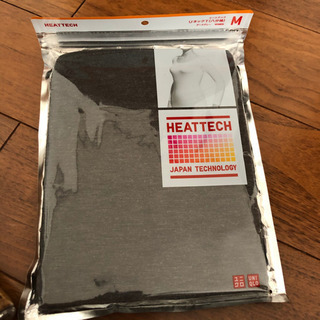 新品未開封　ユニクロ　ヒートテック　長袖　ダークグレーM
