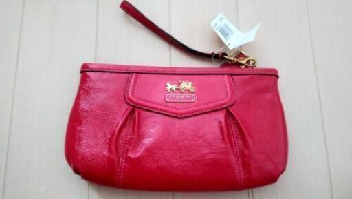 (お取引中)COACHコーチのポーチ、ピンク