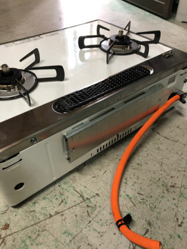 リンナイ グリル付きガステーブル ガスコンロ　RTS65AWK3R 中古