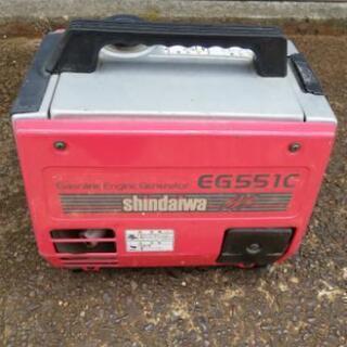 新ダイワ製発電機　EG551Cの画像