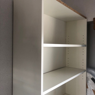 IKEA ホワイトシェルフの画像