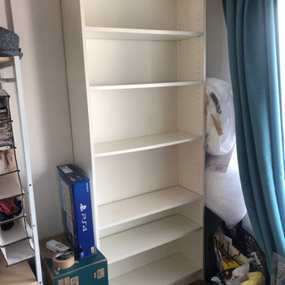 IKEA ホワイトシェルフの画像