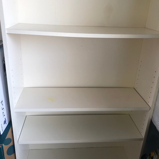 IKEA ホワイトシェルフの画像