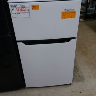 【リサイクルショップどりーむ荒田店】2828 冷蔵庫 ハイセンス HR-B95A 93ℓ 2018年製【3ヶ月保証付き】