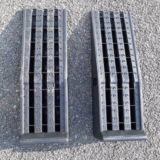 車用スロープ台　樹脂製　未開封　10ｔまで対応の画像