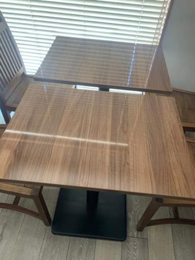 ☆中古品 テーブル（ADAL/アダル) 2点 ＆ チェア（old maison/オールドマイソン）4点 合計6点セット☆