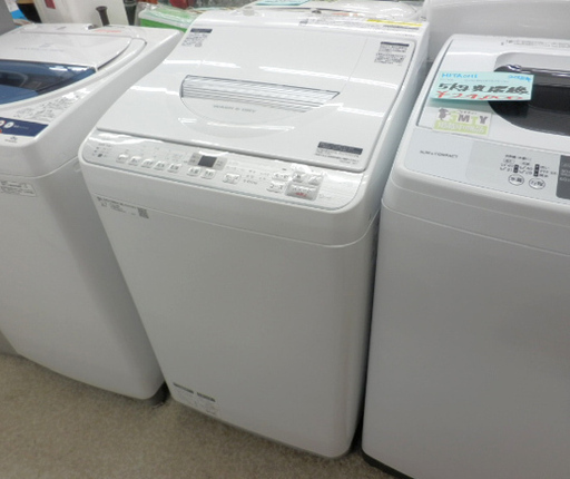 洗濯機 5.5kg 2019年製 シャープ 乾燥機付き ES-TX5C-S SHARP ペイペイ対応 札幌市西区西野