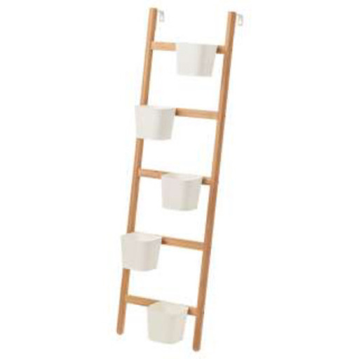 ＩＫＥＡ/イケア　SATSUMAS　プラントスタンド 鉢カバー5個付き