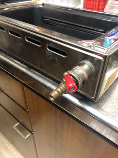 焼肉屋さん用　ガスコンロ　鉄板