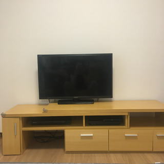 テレビ台　伸縮式 明日6/25まで！の画像
