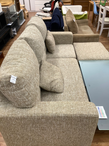 3人掛けソファーオットマン付き　RELAX FORM