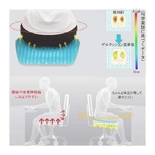 ゲルクッション 2020最新版 無重力クッション 卵割れないクッション

の画像