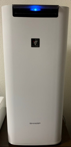 シャープ 加湿 空気清浄機 プラズマクラスター 25000 ホワイト KI-HS40-W 2019年式