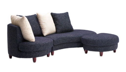 取引中　カウチソファ　３人〜4人掛け