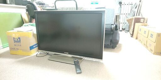 TOSHIBA 37型液晶TV\u0026コーナー設置TV台