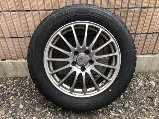 再値下げ！スタッドレスアルミ4本セット(ブリヂストンVRX 215/60/17)