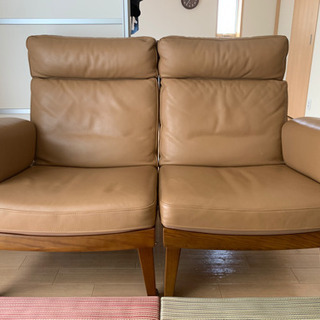 karimoku カリモク 2名掛けソファー