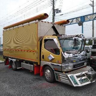 デコトラ★ニューキャンター★ウイング油圧式★希少ロケットの画像