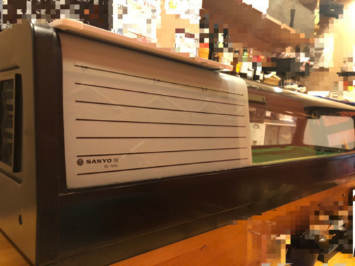 USED【SANYO サンヨー 三洋電機株式会社 冷蔵 ネタケース SS-1231L】業務用 寿司 すし 厨房 店舗 中古 動作品