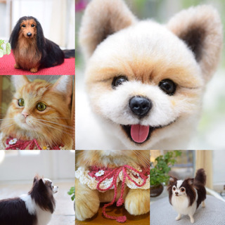 羊毛フェルト教室 (Atelier  Le  Ciel)長野県軽井沢町   リアルな愛犬＊愛猫を作りませんか❓の画像