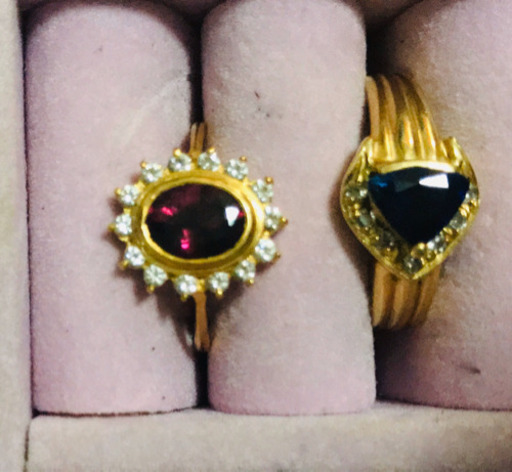 k18 k22 リング　2点まとめて