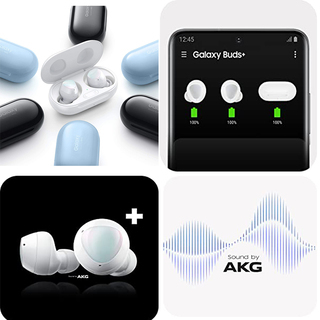 新品！50%OFF Galaxy Buds+ AKG ワイヤレス充電 Bluetooth5.0 Type-C™ SAMSUNG ワイヤレスイヤホンの画像