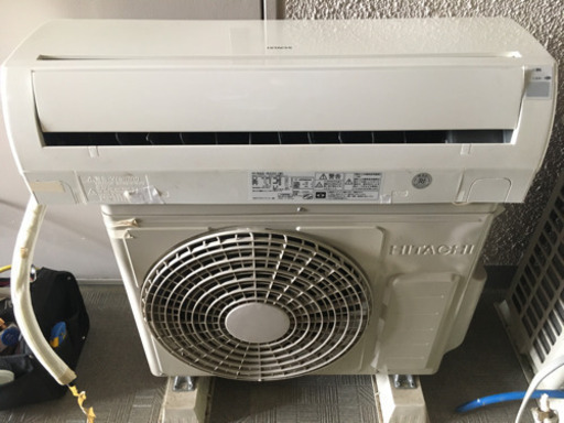 ＜工事可＞　日立　ルームエアコン RAS-Ｒ22C　2.2kW ６畳 2014年購入