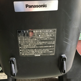 チャイルドシート　Panasonic 自転車(後ろ用)の画像