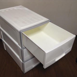 収納ケース3個セット、お譲りしますの画像