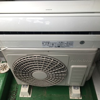 ＜工事可＞　日立　ルームエアコン RAS-Ｒ22C　2.2kW ６畳 2014年製