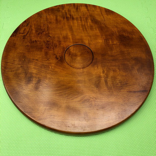 超特大】天然木 くり抜き丸盆 54㎝