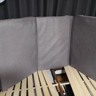 シングル マットレス 折り畳みの画像