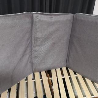 シングル マットレス 折り畳みの画像