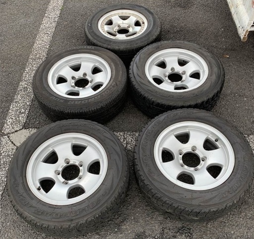 アルミ & タイヤセット 235/60R16