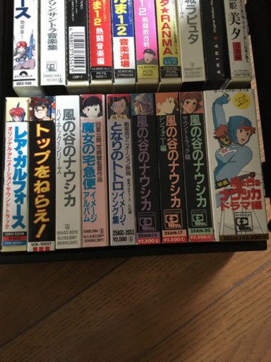 80〜90年代アニメ　サントラ　カセットテープ