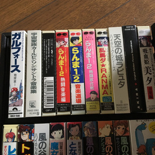 80〜90年代アニメ　サントラ　カセットテープの画像