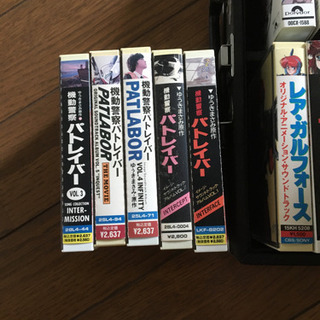 80〜90年代アニメ　サントラ　カセットテープの画像