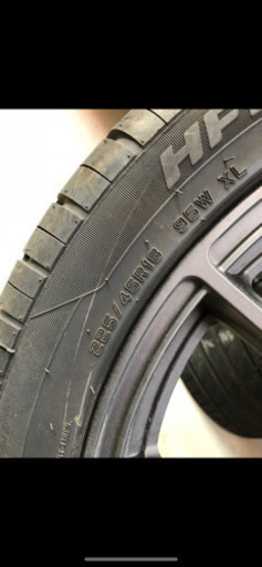 225/45R/18 タイヤホイール　PCD114.3