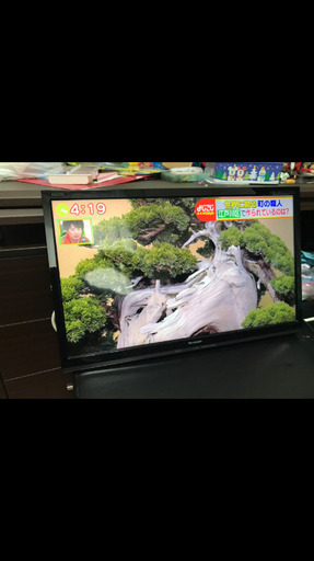 取引中2017年製シャープアクオス液晶カラーテレビ24型