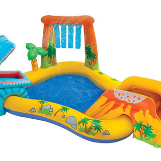 早い者勝ちです！家庭用プール ダイナソープールの画像