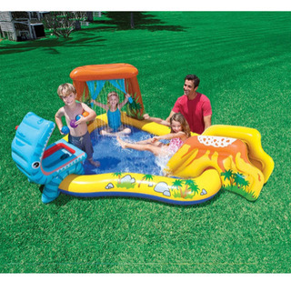 早い者勝ちです！家庭用プール ダイナソープールの画像