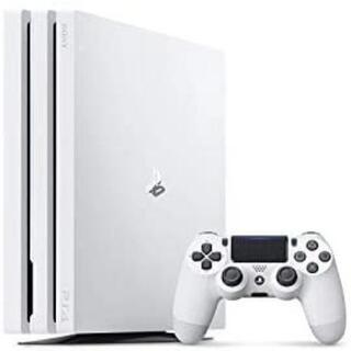 【美品】希少な白  PlayStation4 Pro PS4 縦...