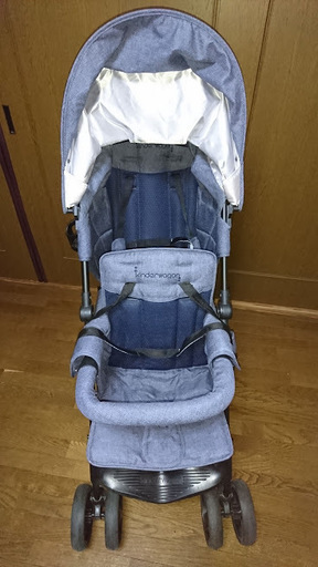 値下げ【美品】2人乗りベビーカー　kinderwagon DUOシティHOP２ 　トイザらス限定モデル