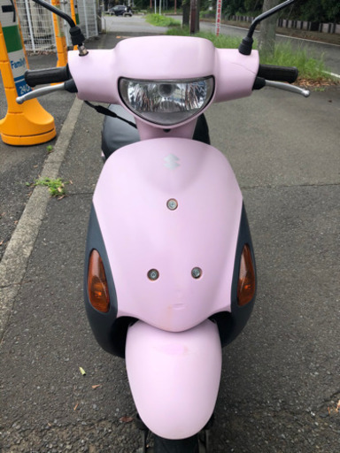 格安！かわいいピンクのレッツ4 !足にどうぞ！整備多数！絶好調！