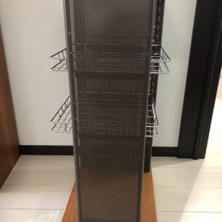 キッチンワゴン　キャスター付きの画像