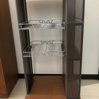 キッチンワゴン　キャスター付き