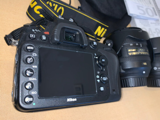 d610 フルサイズ　Gシリーズレンズ2本付き　NIKON フルサイズ