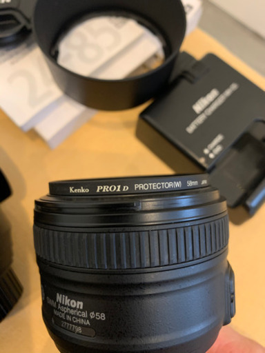 d610 フルサイズ　Gシリーズレンズ2本付き　NIKON フルサイズ